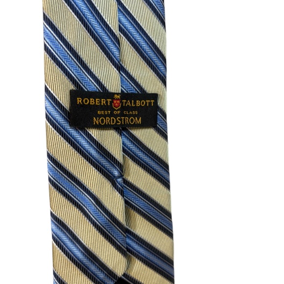 Robert Talbott Best of Class Nordstrom Striped Hand Sewn Silk Tie - Picture 5 of 6